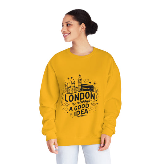 Unisex NuBlend® Crewneck Sweatshirt - London is Always a good idea