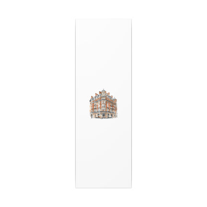 Artistic Matte Canvas Print of Historic Building, Wall Art Decor, Home Interior, Unique Gift, Fine Art, Architecture Lover, Urban Design