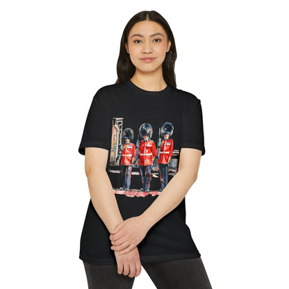 Unisex CVC Jersey T-shirt - Historic and Iconic - The British Soldier in Red