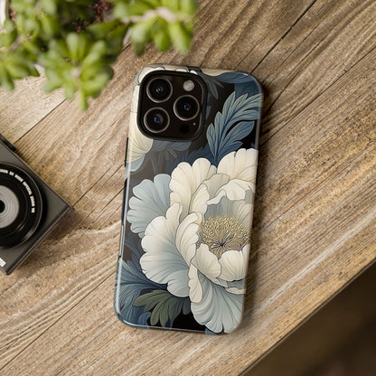 Floral Phone Case - Elegant Tough Cases for Nature Lovers, Stylish Protective Cover for Gifts, Birthdays, Mom's Day, Floral Design