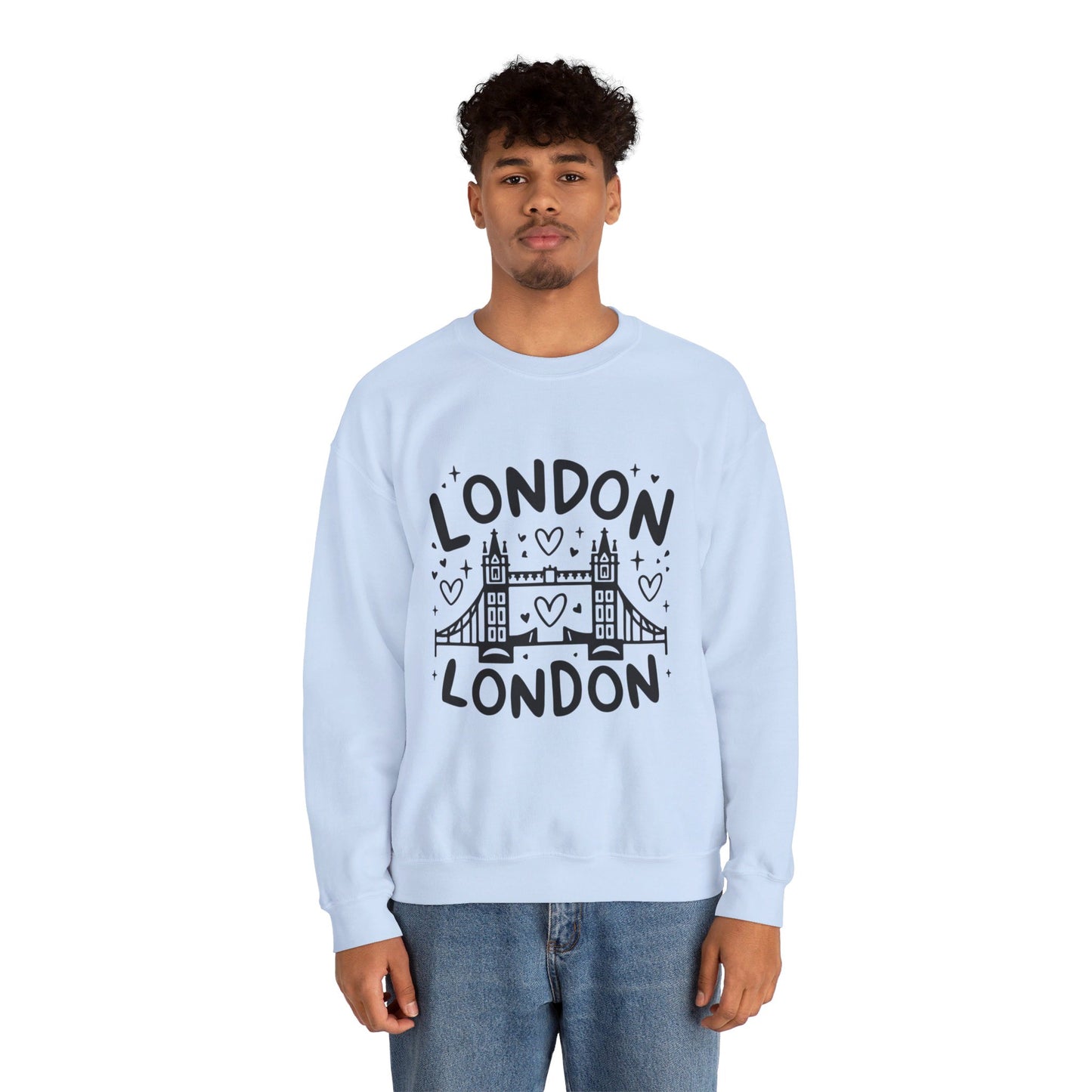 Unisex Heavy Blend™ Crewneck Sweatshirt Trendy - Lovely London