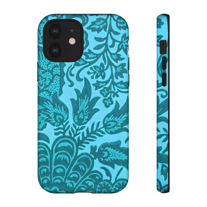 Bohemian Phone Case, Tough Floral Phone Cover, Artistic Phone Protector, Gift for Her, Unique Tech Accessories