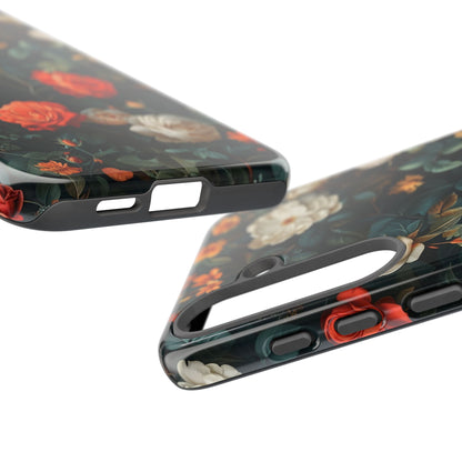 Floral Phone Case | Tough Cases with Elegant Design | Gift for Her, Mother's Day, Birthdays, Personalized, Trendy Tech Accessories