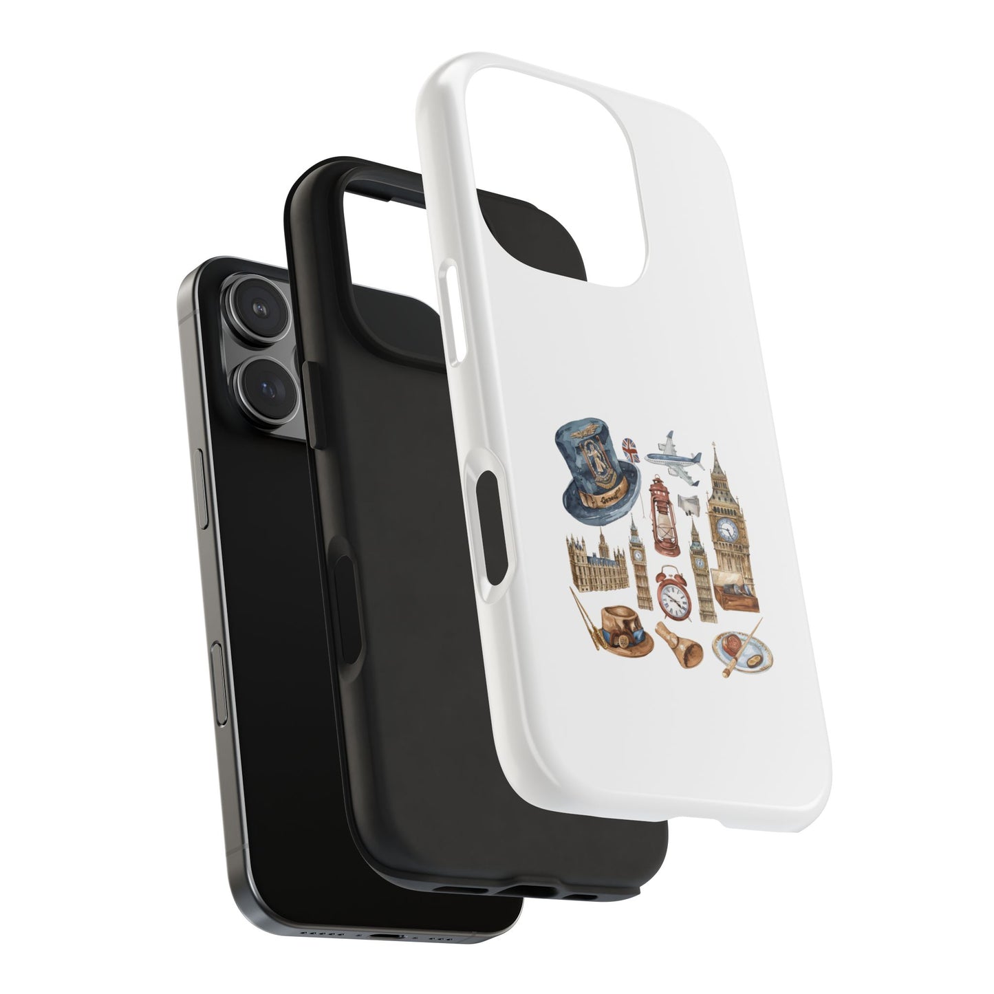 London-Themed Tough Phone Cases with Iconic Landmarks