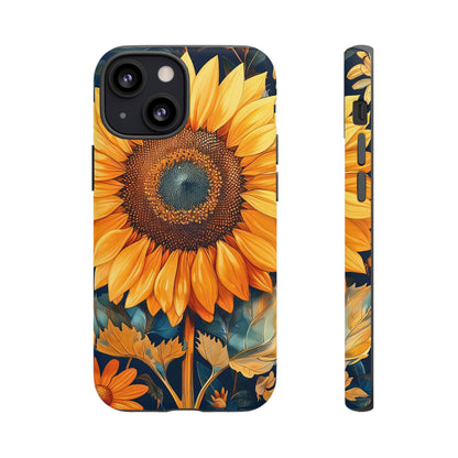 Sunflower Phone Case - Floral Design for Nature Lovers, Cute Spring Accessory, Gift for Her, Eco-Friendly Cover