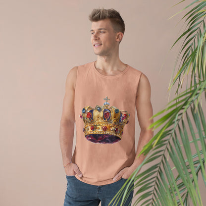 Unisex Barnard Tank -  British Royal Crown - Symbol of Regal Elegance