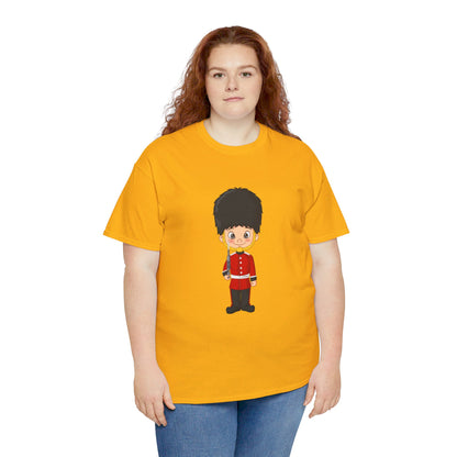 Red Jacket - Bodmin Keep Aesthetic Unisex Heavy Cotton T-Shirt