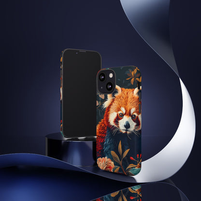 Cute Red Panda Phone Case, Wildlife Lover Gift, Tough Cases for iPhone, Nature-Themed Phone Cover, Animal Art Shell, Cute Tech Accessories