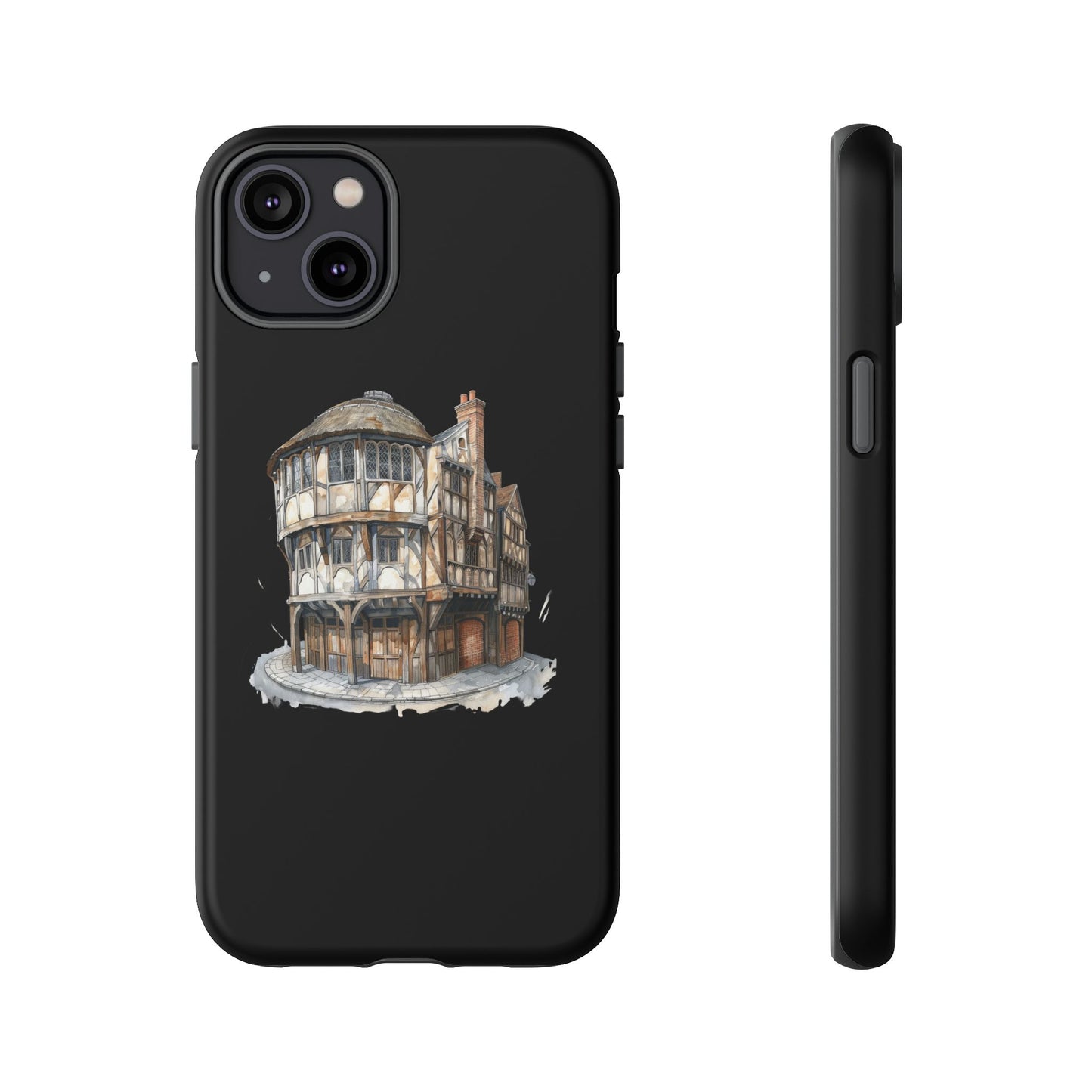 Stylish Phone Case featuring Unique Building Design, Art Lover Gift, Durable Phone Cover, Trendy Gadget Accessory, Unique Gift for Her