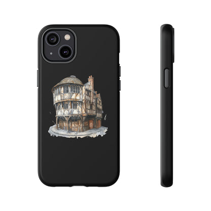 Stylish Phone Case featuring Unique Building Design, Art Lover Gift, Durable Phone Cover, Trendy Gadget Accessory, Unique Gift for Her