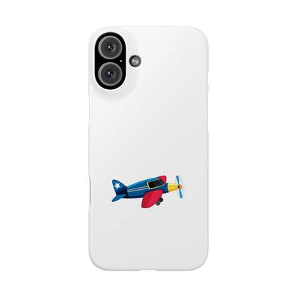 Colorful Airplane Slim Phone Case - Travel Lover's Gift, Airplane Accessories, Unique Phone Cover, Birthday Gift, Everyday Use