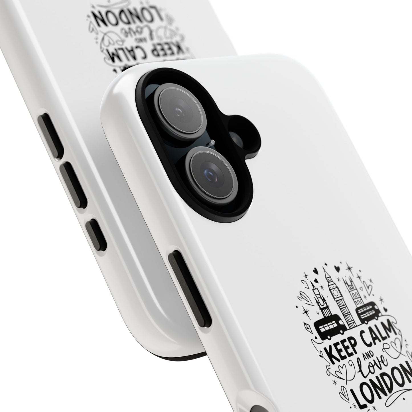 London Keepsake Phone Case - Keep Calm and Love London Design