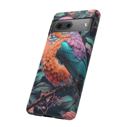 Tough Cases | Colorful Bird Phone Case, Vibrant Animal Design, Unique Gift for Nature Lovers, Perfect for Holidays & Birthdays