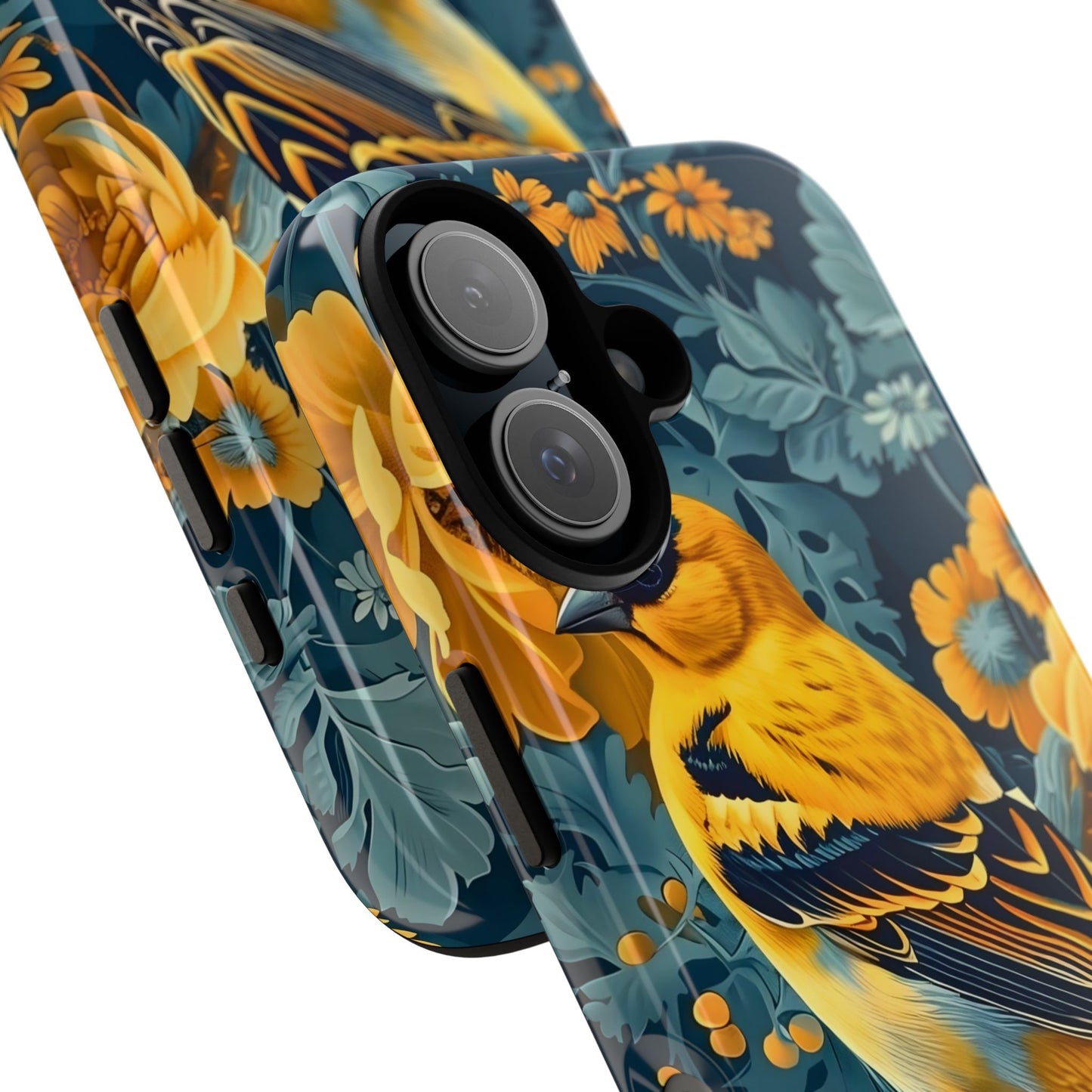 Colorful Bird Phone Case, Floral Tough Phone Cover for Bird Lovers, Eco-Friendly Mobile Shell, Gift for Nature Enthusiasts, Custom [...]