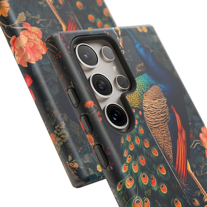 Peacock Phone Case - Artistic Floral Design, Tough Covers for iPhone, Stylish Mobile Accessories, Gift for Nature Lovers, Unique Cell [...]