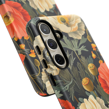 Floral Phone Case - Tough Cases with Vibrant Garden Design, Phone Accessory, Gift for Her, Spring Style, Nature Lover