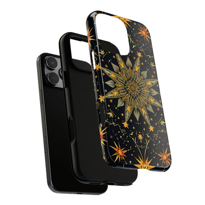 Celestial Phone Case - Tough Cases, Starry Design, Galaxy Accessory, Gift for Stargazers, Cosmic Protection