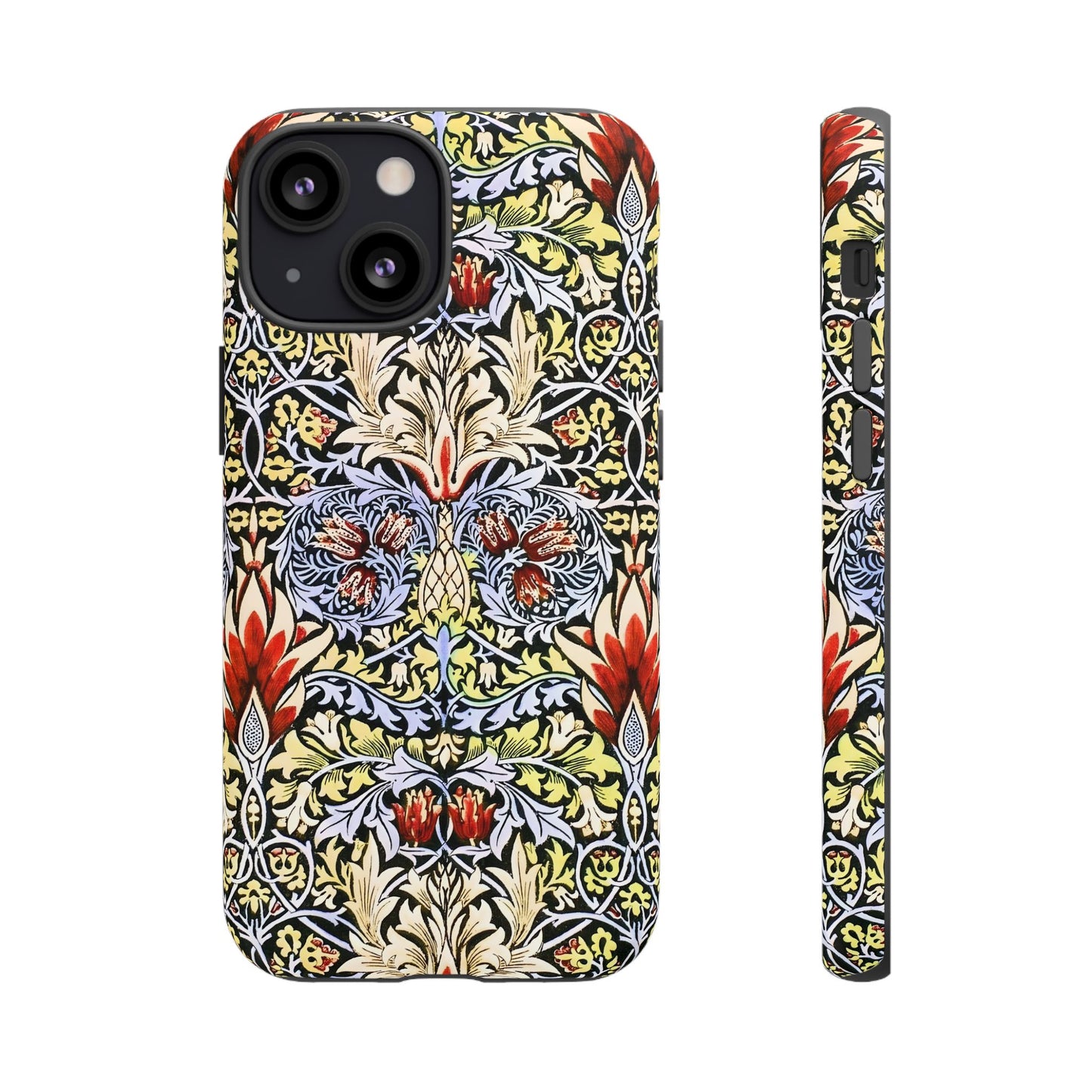 Stylish Phone Case - Floral Design, Tough Cases, Gift for Her, Phone Accessories, Trendy Tech, Unique Cell Phone Cover