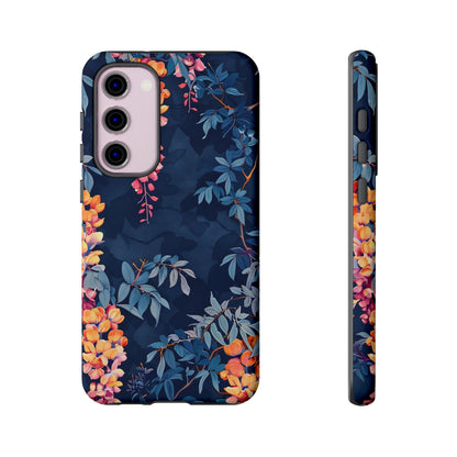 Floral iPhone Case, Tough Phone Cover, Gift for Her, Nature Lover Accessory, Spring Decor, Unique Floral Design