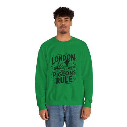 Unisex Heavy Blend™ Crewneck Sweatshirt - London where Pigeons Rule