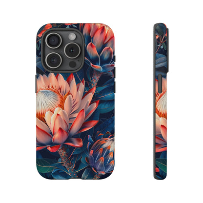 Floral Phone Case | Tough Cases, Floral Design, Phone Accessory, Gift for Her, Customizable Case, Nature Lover Gift