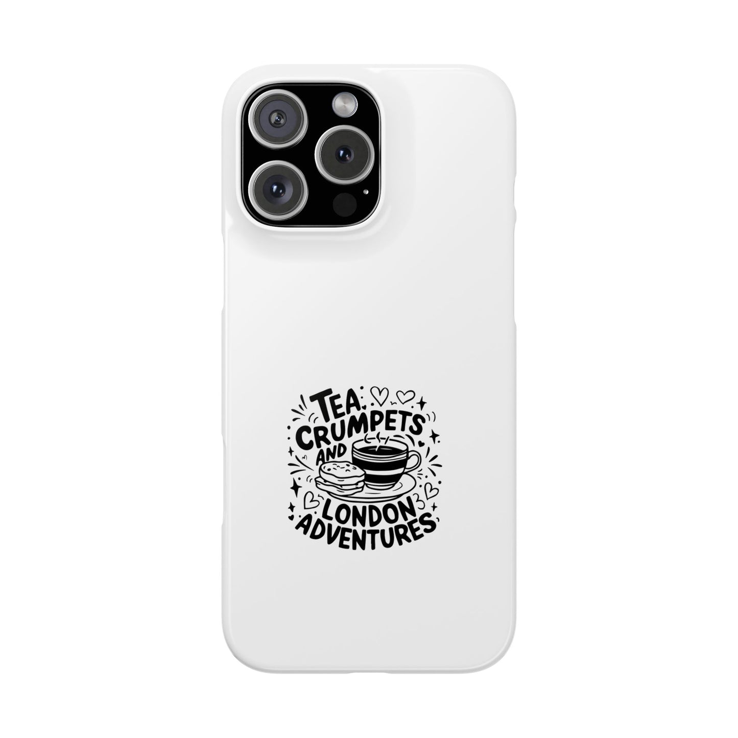 Charming Slim Phone Cases for Tea Lovers | Unique London Adventures | Fun Gift for Friends, Trendy Accessories, Travel Enthusiasts, [...]