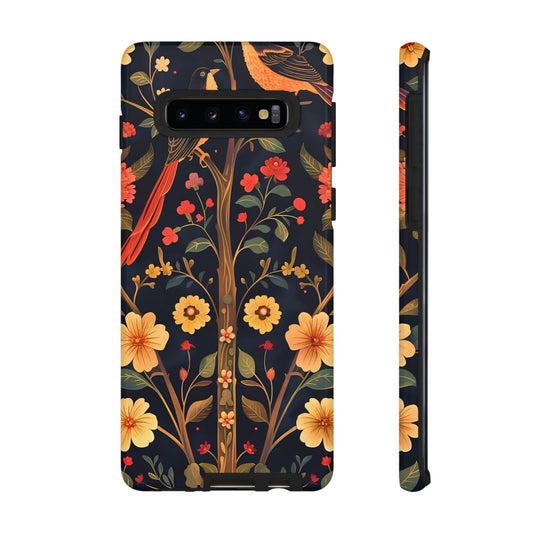 Floral Phone Case, Tough Cases, Flower Pattern, Phone Accessory, Gift for Her, Stylish Tech Cover, Nature Lover's Gift