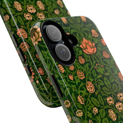 Crimson Leaf Whirl – Phone Case - Tough Cases