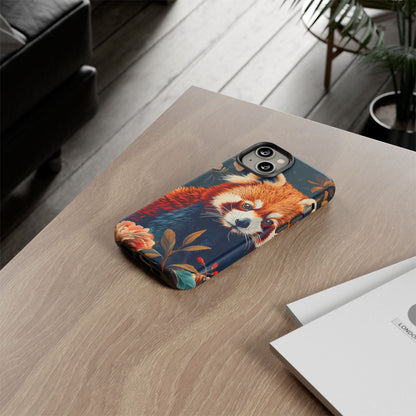 Cute Red Panda Phone Case, Wildlife Lover Gift, Tough Cases for iPhone, Nature-Themed Phone Cover, Animal Art Shell, Cute Tech Accessories