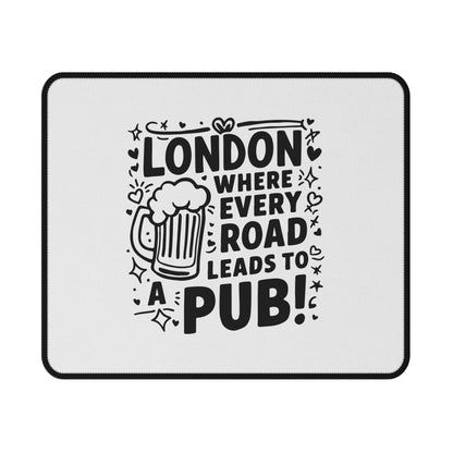 London Pub Non-Slip Gaming Mouse Pad