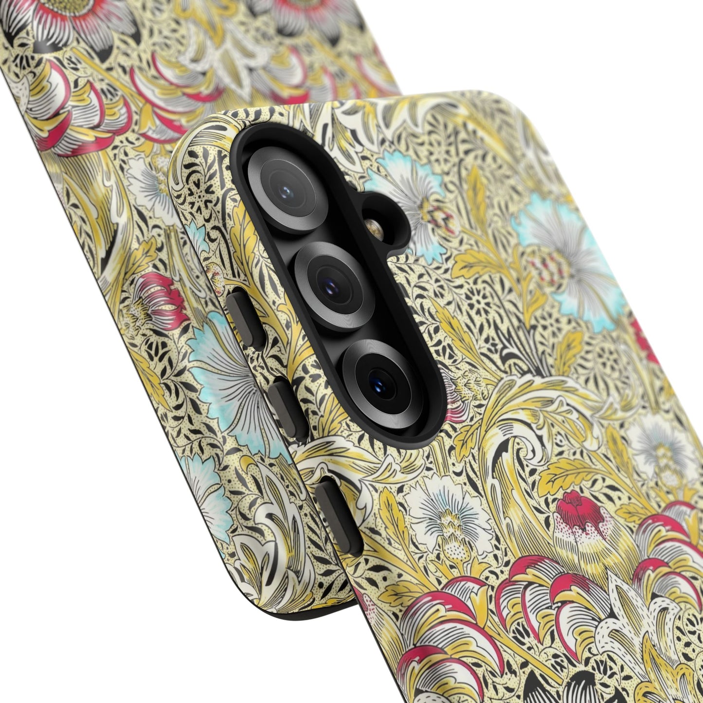 Floral Phone Case - Tough Cases, Floral Design, Stylish, Protective, Unique Gift for Her, Phone Accessories