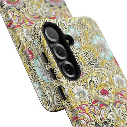 Floral Phone Case - Tough Cases, Floral Design, Stylish, Protective, Unique Gift for Her, Phone Accessories