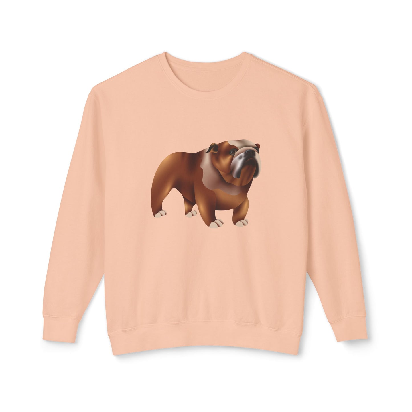 Unisex Lightweight Crewneck Sweatshirt Elegant - British Dog