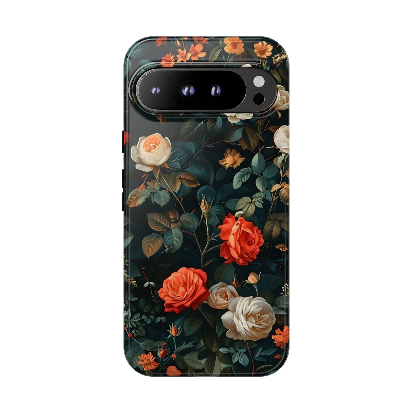 Floral Phone Case | Tough Cases with Elegant Design | Gift for Her, Mother's Day, Birthdays, Personalized, Trendy Tech Accessories