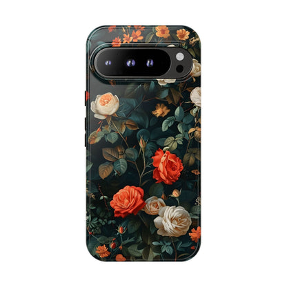 Floral Phone Case | Tough Cases with Elegant Design | Gift for Her, Mother's Day, Birthdays, Personalized, Trendy Tech Accessories