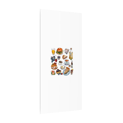 Breakfast Feast Canvas Print, Food Art, Kitchen Decor, Gifting for Food Lovers, Brunch Vibes, Wall Art