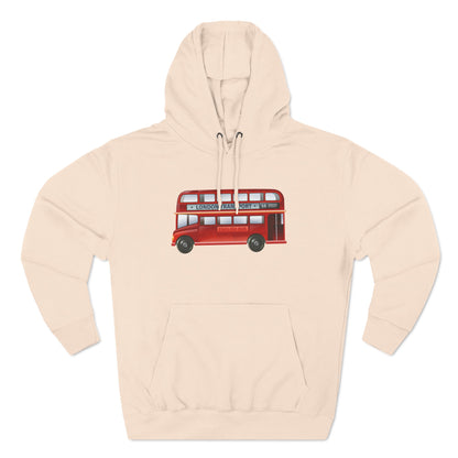 Vintage Car Trendy Three-Panel Fleece Hoodie