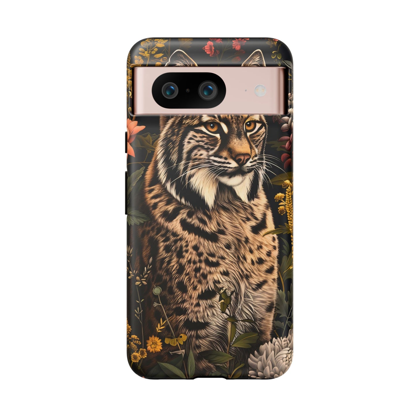 Wildlife Phone Case with Lynx Design, Tough Cases, Animal Lovers Gift, Nature Inspired Accessories, Unique Tech Protection