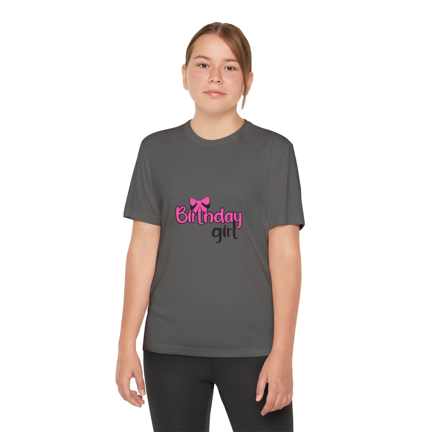Birthday Girl -Youth Competitor Tee - Fun, Stylish Shirt for Celebrations