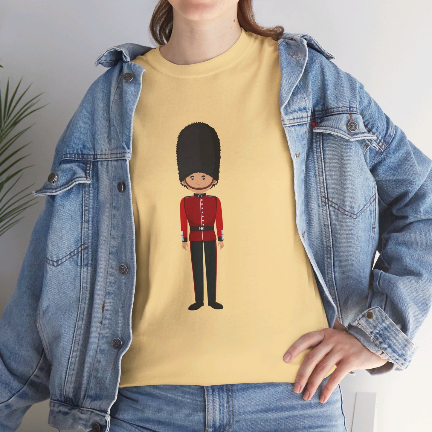 Red Jacket - Bodmin Keep Cornwall's Army Museum Classic Unisex Heavy Cotton Tee
