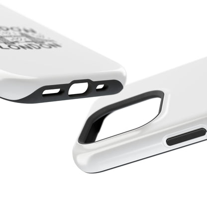 London-Themed Magnetic Phone Case, Cute Phone Cover, Trendy Gift for Travelers, City Lovers, Unique Accessory for iPhone