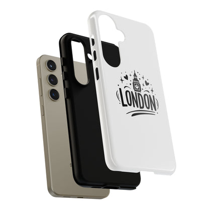 Tough Cases: London Design Phone Case - Stylish Protection for Travelers