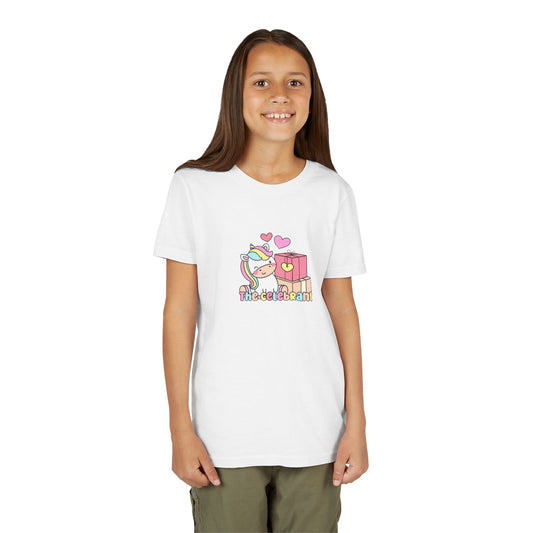 Youth Tee - Wild Leopard Print Birthday Girl PNG Design - Perfect Gift for Birthdays & Valentine's Day