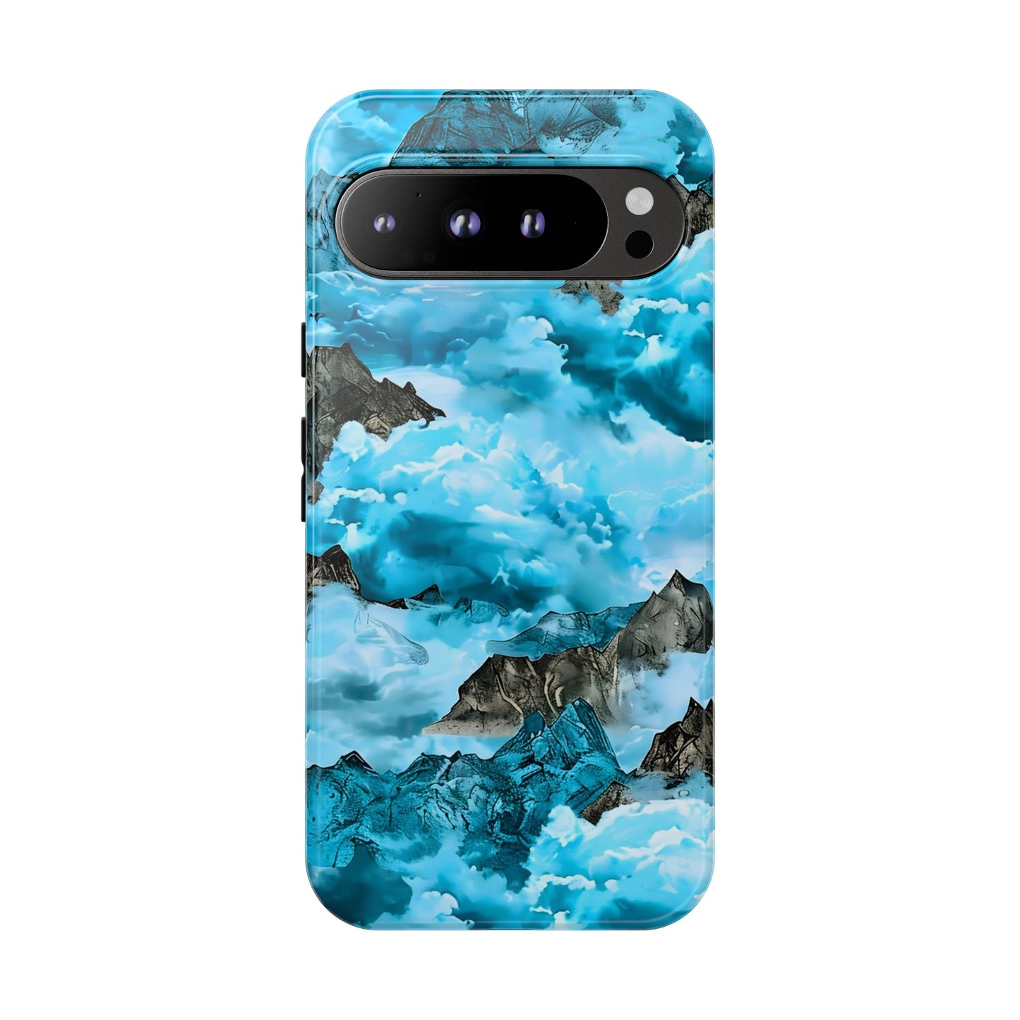 Mountain Wave Phone Case - Adventure Gear, Outdoor Gifts, Stylish Cases, Trendy Accessories, Nature Lovers