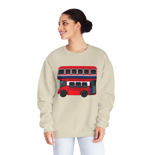 Unisex NuBlend® Crewneck Sweatshirt - The British Red Bus