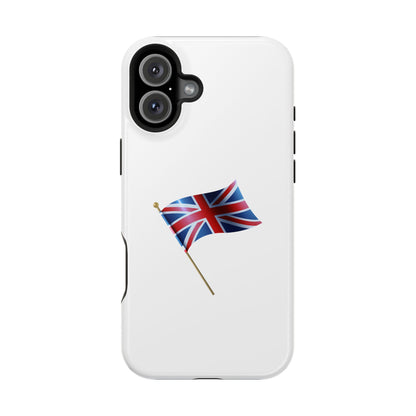 Vintage Union Jack Magnetic Phone Case, British Flag Tough Case, Gift for Anglophiles, Travel Accessories,UK Prid e Case