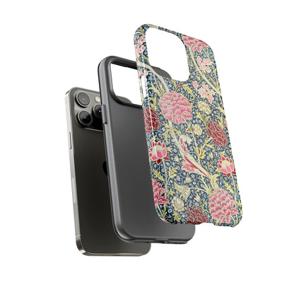 Floral Phone Case, Tough Cases, Durable Phone Cover, Stylish Phone Protector, Gift Idea for Nature Lovers, Floral Pattern Tech Accessories