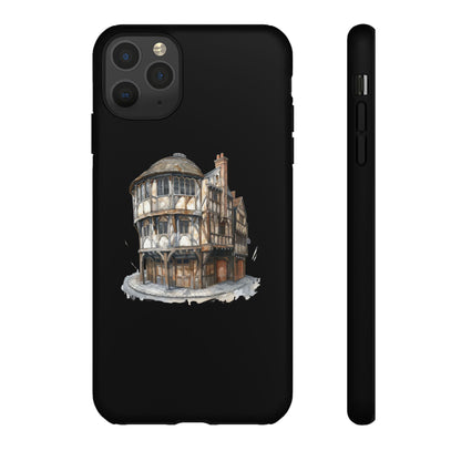 Stylish Phone Case featuring Unique Building Design, Art Lover Gift, Durable Phone Cover, Trendy Gadget Accessory, Unique Gift for Her