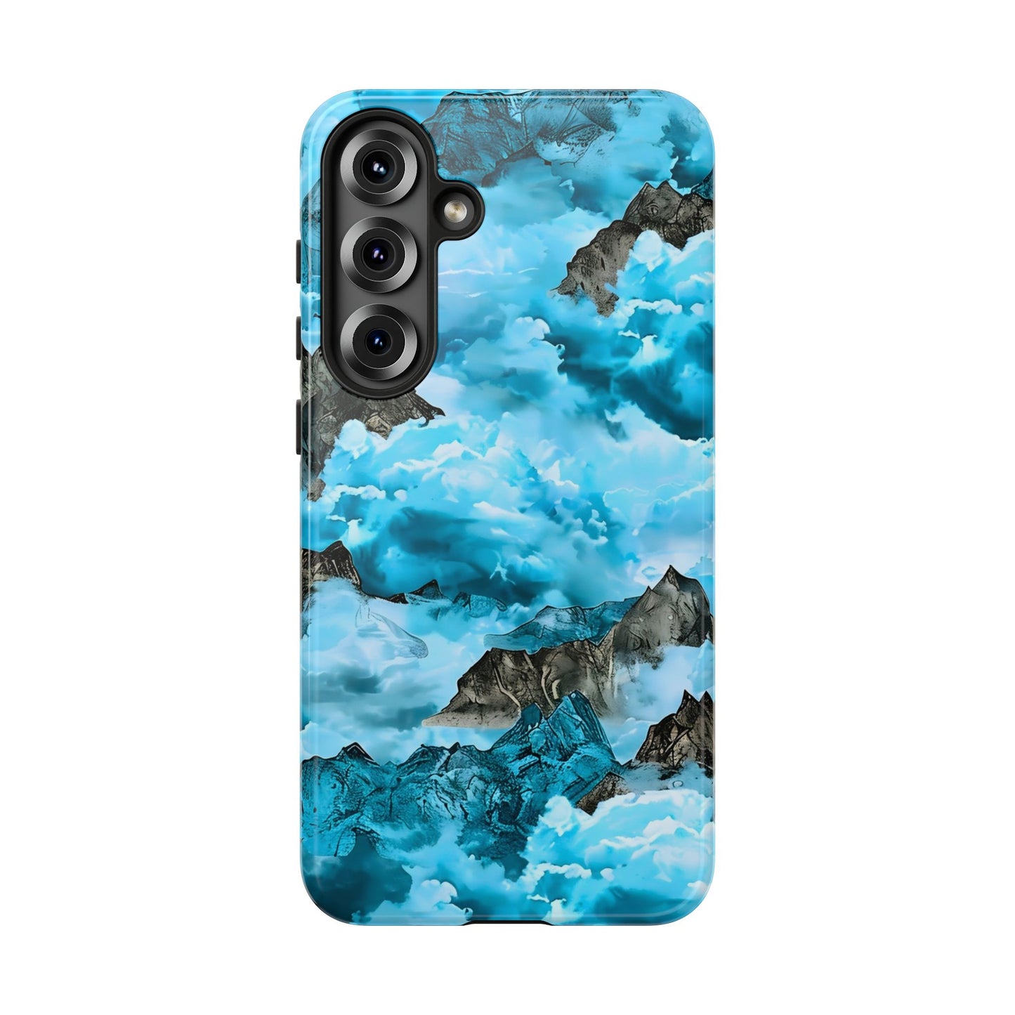 Mountain Wave Phone Case - Adventure Gear, Outdoor Gifts, Stylish Cases, Trendy Accessories, Nature Lovers