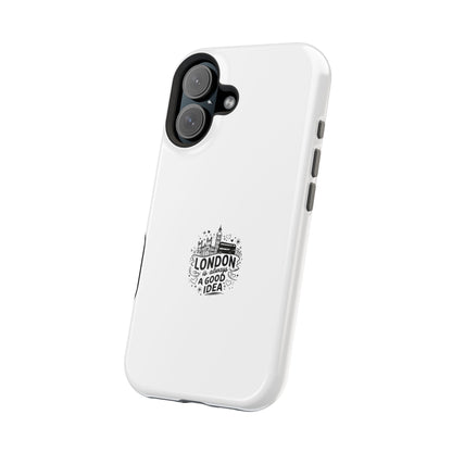 London Good Idea Magnetic Phone Case, Travel Accessories, Unique Gift, Phone Cover, London Souvenir, Custom Case
